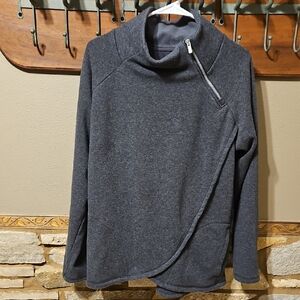 Studuo By Energy Zone Charcoal Zip Up Fleece Sweatshirt Size XL